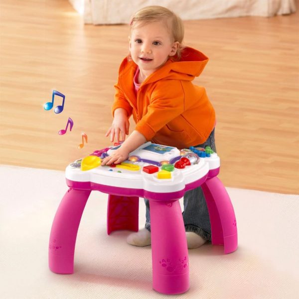 leapfrog learn and groove musical table pink 3