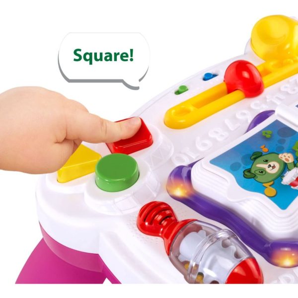 leapfrog learn and groove musical table pink 5