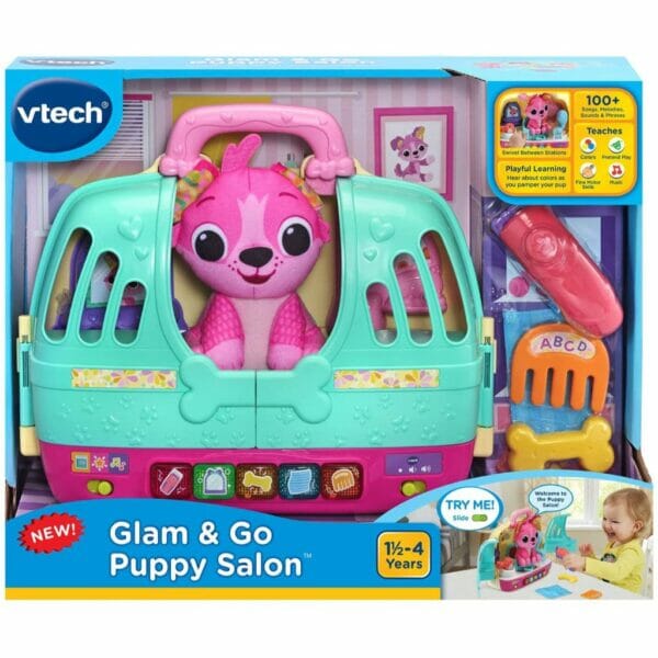 vtech glam and go puppy salon4