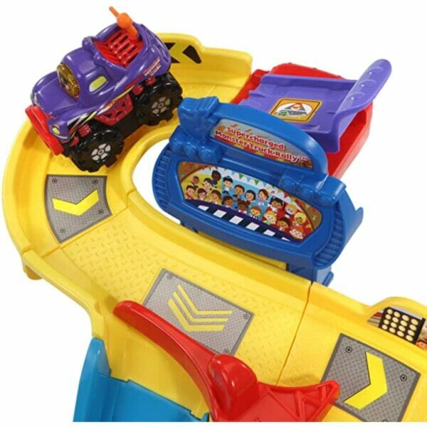 vtech go! go! smart wheels supercharged monster truck rally 3