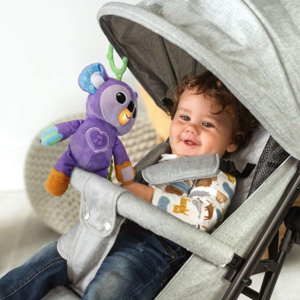 vtech grab and go koala plush take along toy, purple5