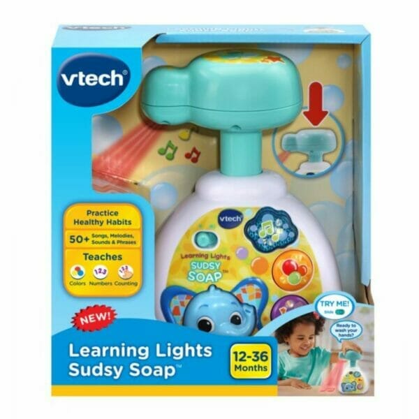 vtech learning lights sudsy soap interactive healthy habits toy 5