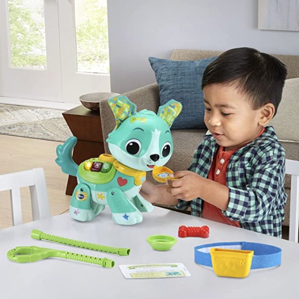 vtech let’s go rescue pup, teal (3)