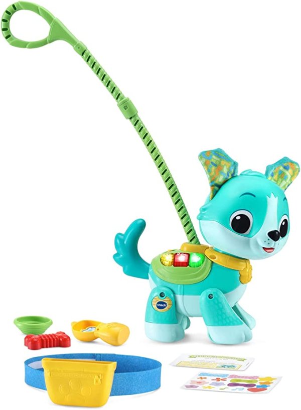 vtech let’s go rescue pup, teal (4)
