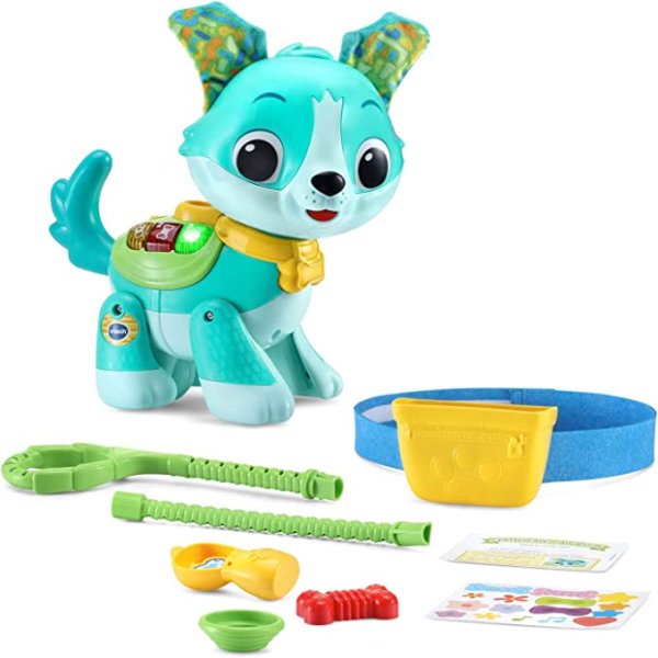 vtech let’s go rescue pup, teal