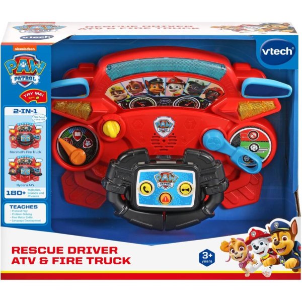 vtech paw patrol rescue driver atv and fire truck2