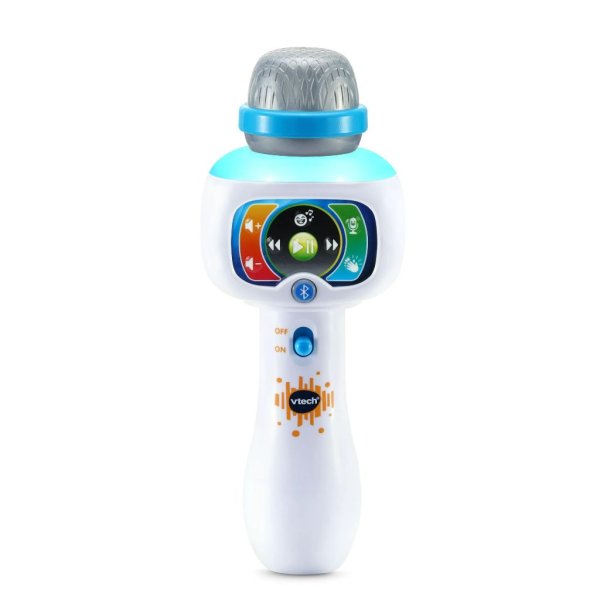 vtech sing it out karaoke microphone with wireless connectivity, for kids 2 5 years