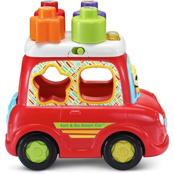 vtech sort and go smart car, red2