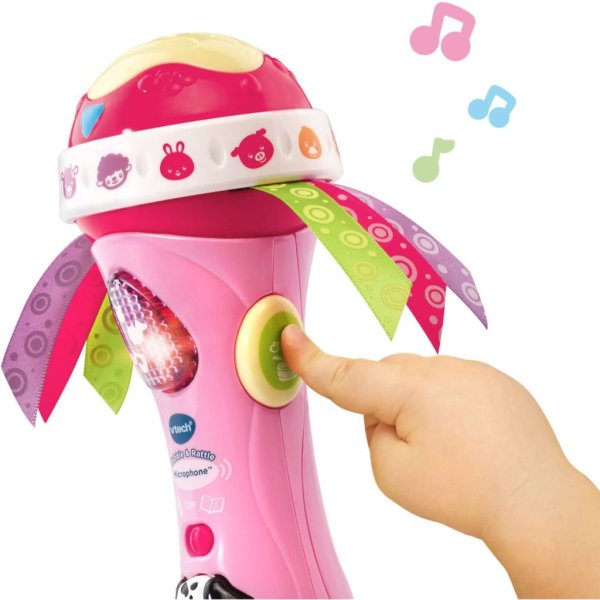 vtech baby babble & rattle microphone3