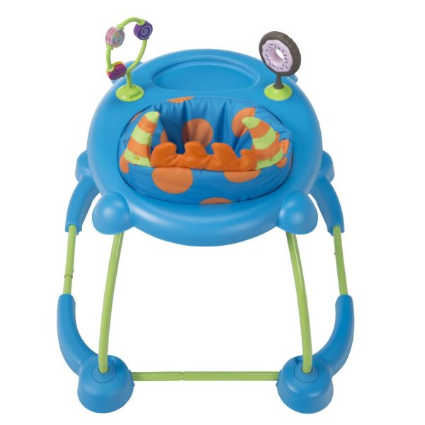 cosco simple steps baby walker, monster syd (10)