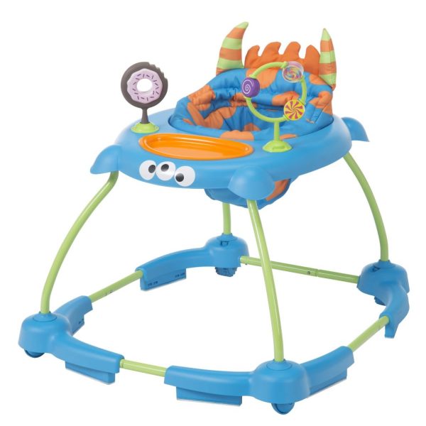 cosco simple steps baby walker, monster syd (2)