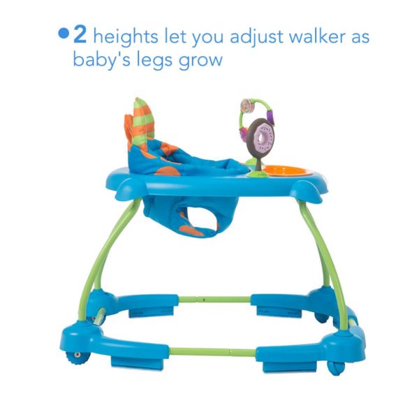 cosco simple steps baby walker, monster syd (6)