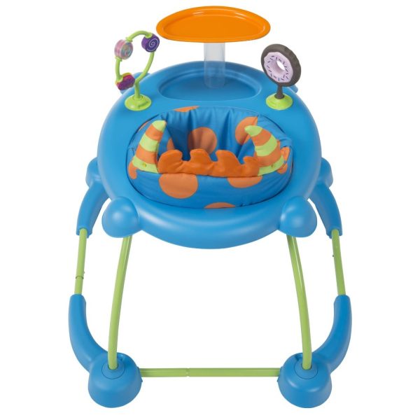 cosco simple steps baby walker, monster syd (9)