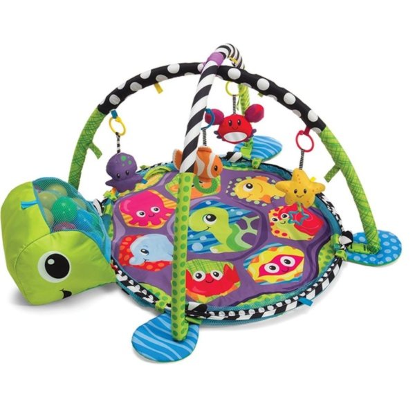 wonder baby activity gym and ball pit – turtle 1