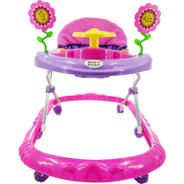 wonder baby bear baby walker, pink2
