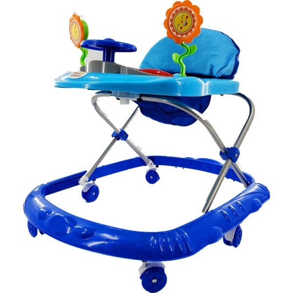 wonder baby baby walker with toy blue2