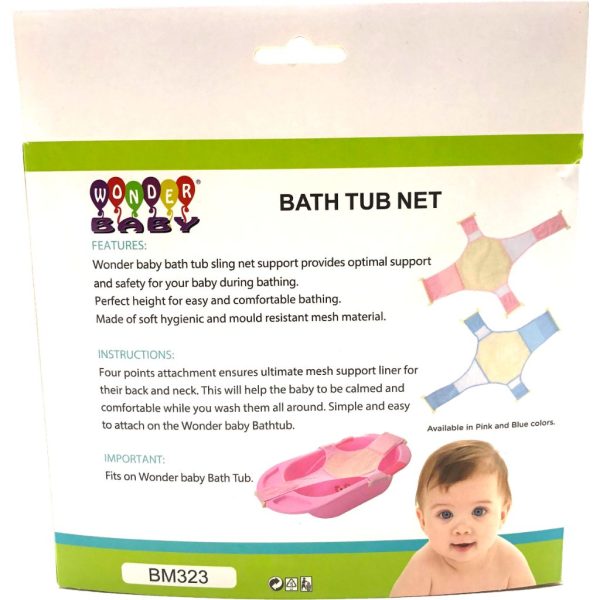 wonder baby bathtub net blue2