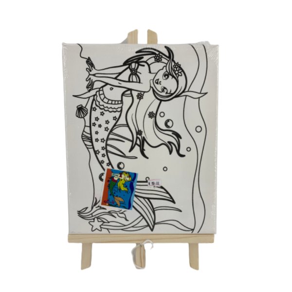 canvas painting with easel (1)