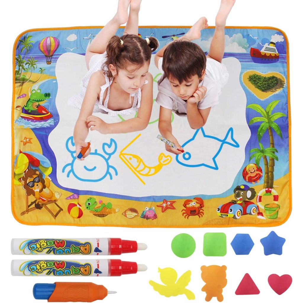 aqua magic doodle drawing mat – 40×32 inches