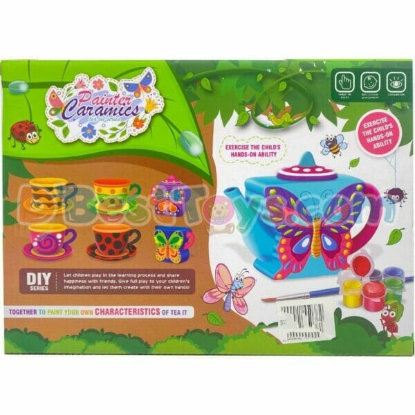 painter ceramics tea set series (15 pcs)5