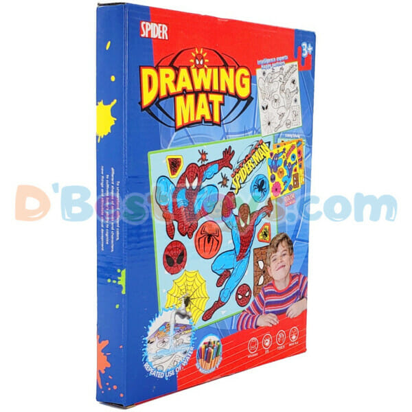 spider man drawing mat2
