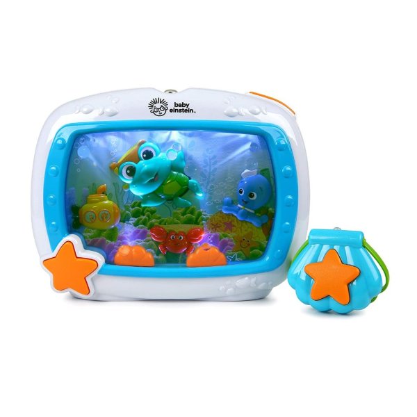 baby einstein sea dreams soother musical crib toy and sound machine newborns plus