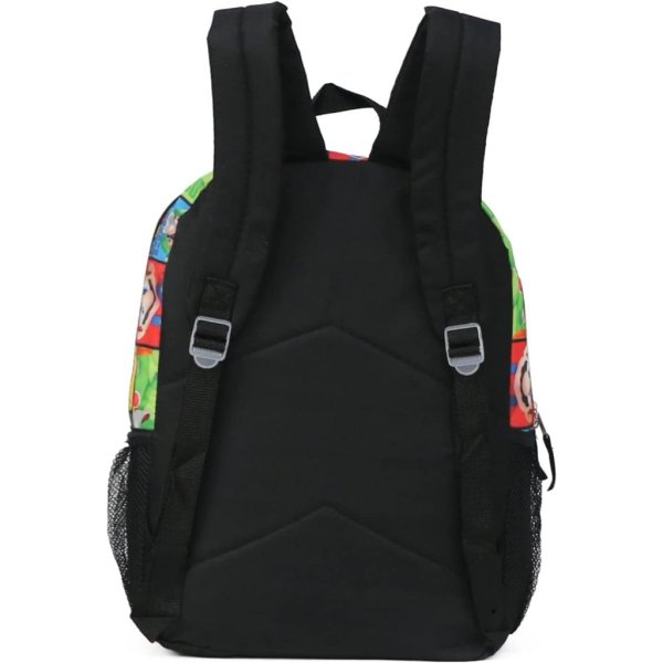 super mario 16 allover print character school backpack4