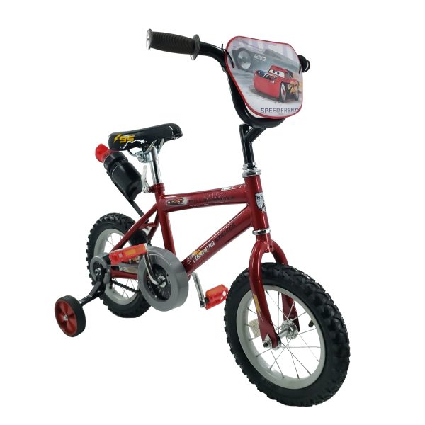 cars lightning mcqueen 12″ bicycle red 3