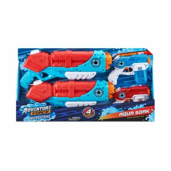 adventure force aqua soak water blaster combo