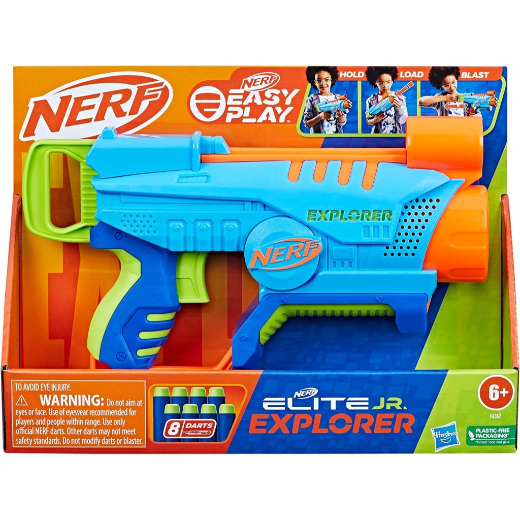 nerf elite junior explorer easy play toy foam blaster1