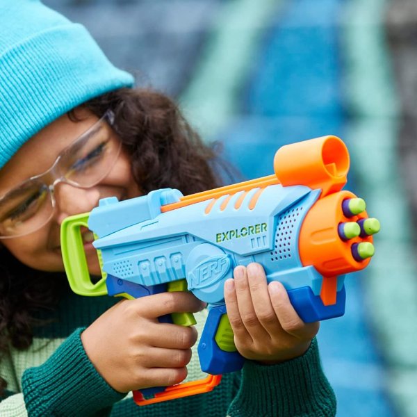 nerf elite junior explorer easy play toy foam blaster4