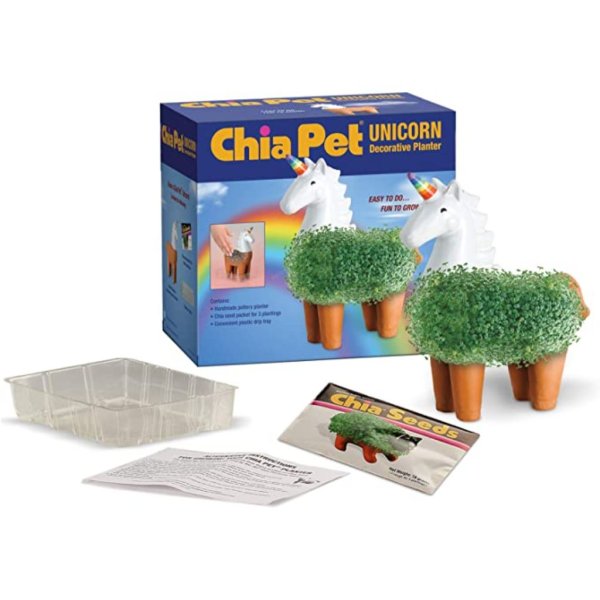 chia pet unicorn decorative pottery planter (2)