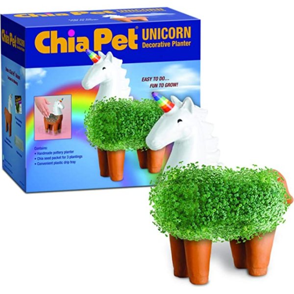 chia pet unicorn decorative pottery planter (3)