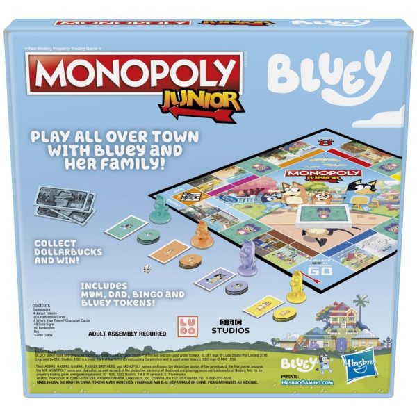 hasbro gaming monopoly junior bluey1