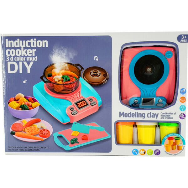 induction cooker modeling clay1