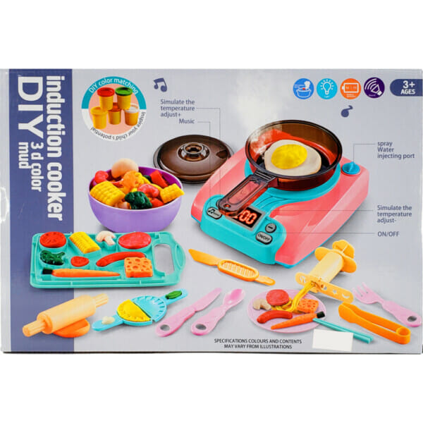 induction cooker modeling clay3