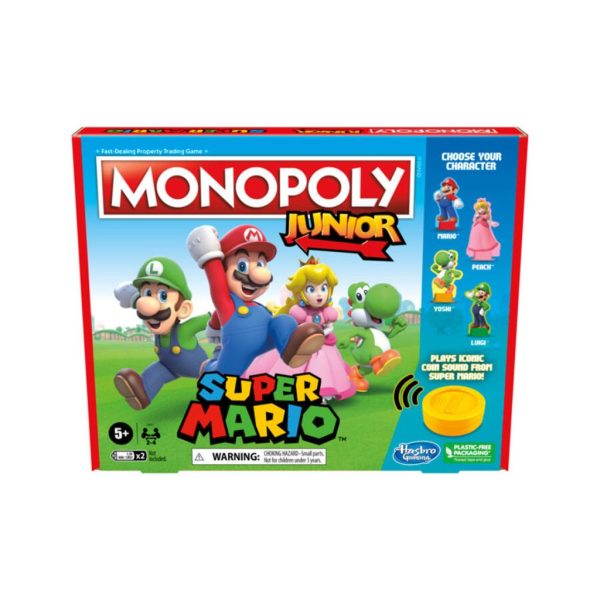 monopoly junior super mario edition board game