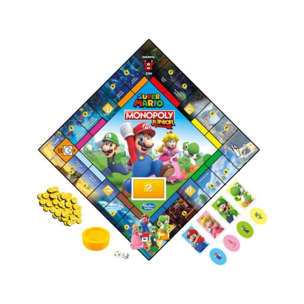 monopoly junior super mario edition board game2