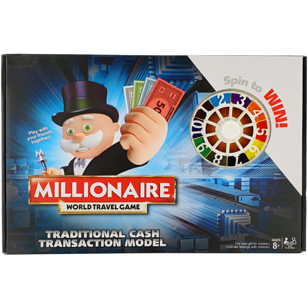 monopoly millionaire world travel game1