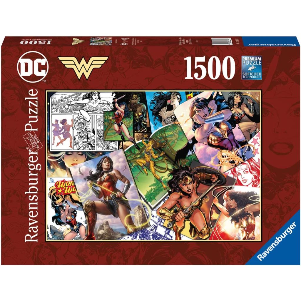 ravensburer wonder woman 1500 piece jigsaw puzzle