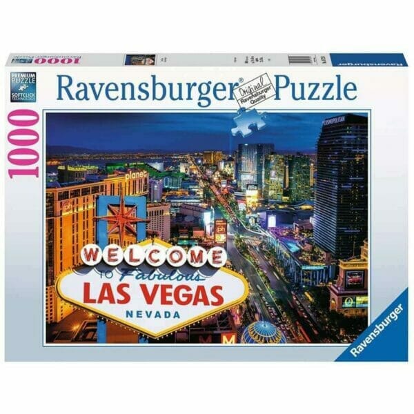 ravensburger las vegas 1000 piece jigsaw puzzle for adults 1