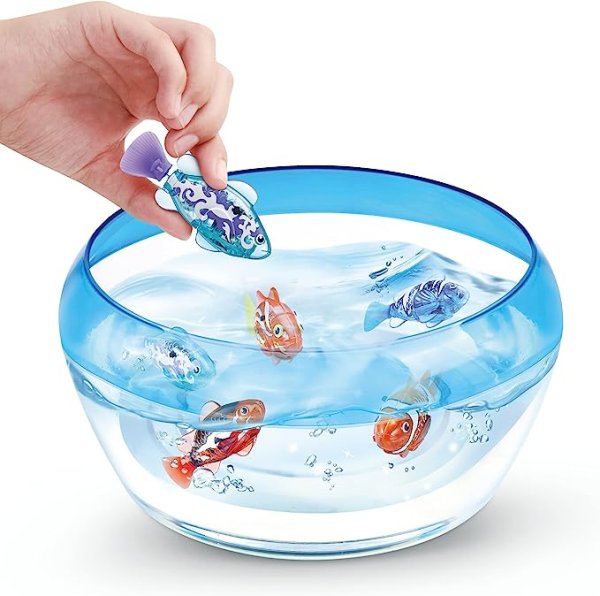 robo alive robo fish series 2 (hot pink + pink 2 pack) by zuru (4)