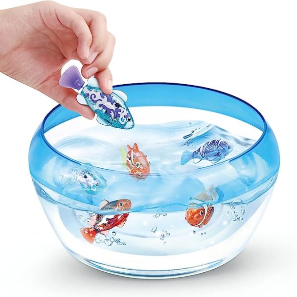 robo alive robo fish series 2 (hot pink + pink 2 pack) by zuru (4)