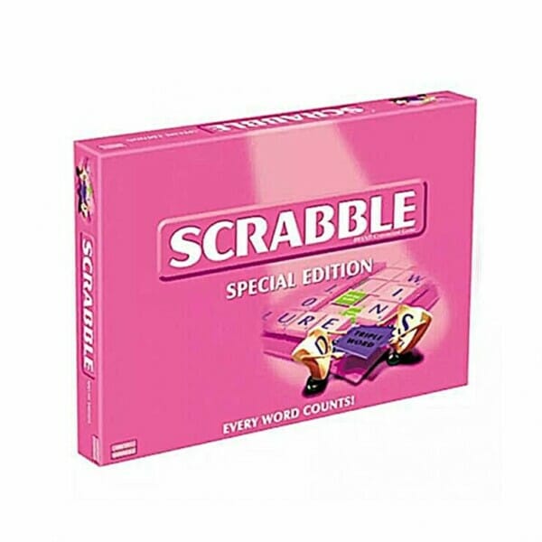 scrabble special edition pink