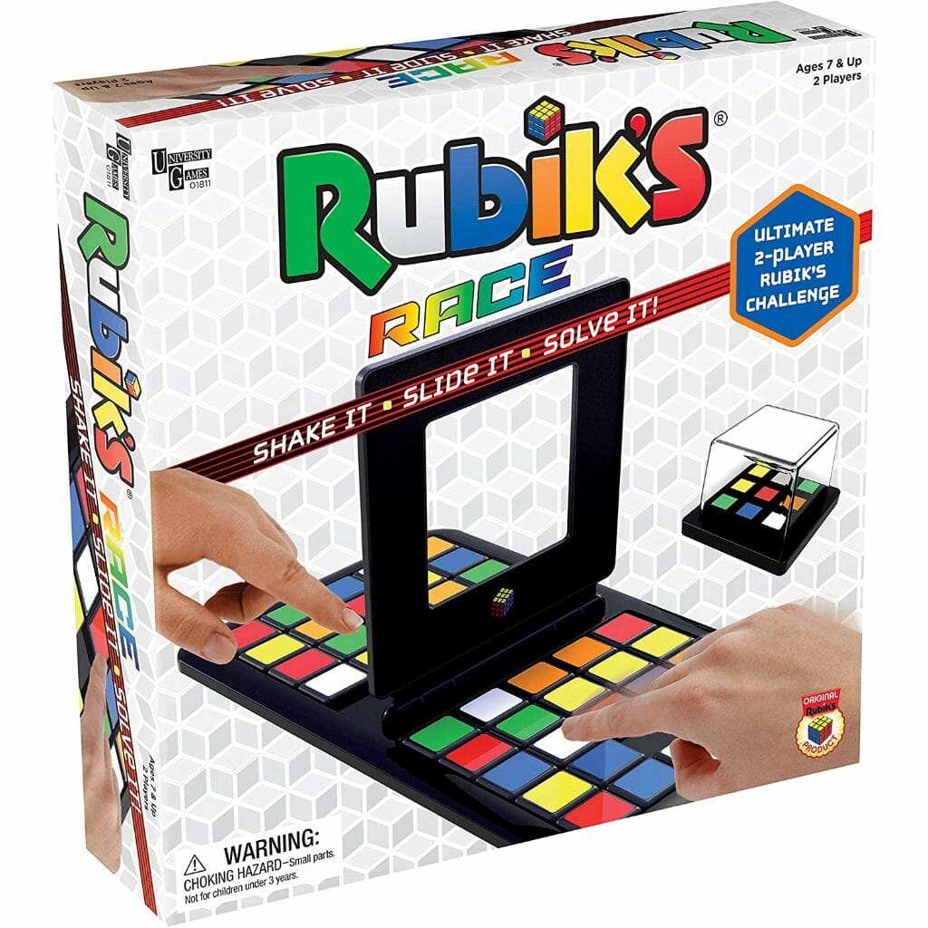 university games rubik's race game