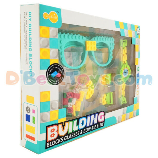 building blocks green glasses and watch2