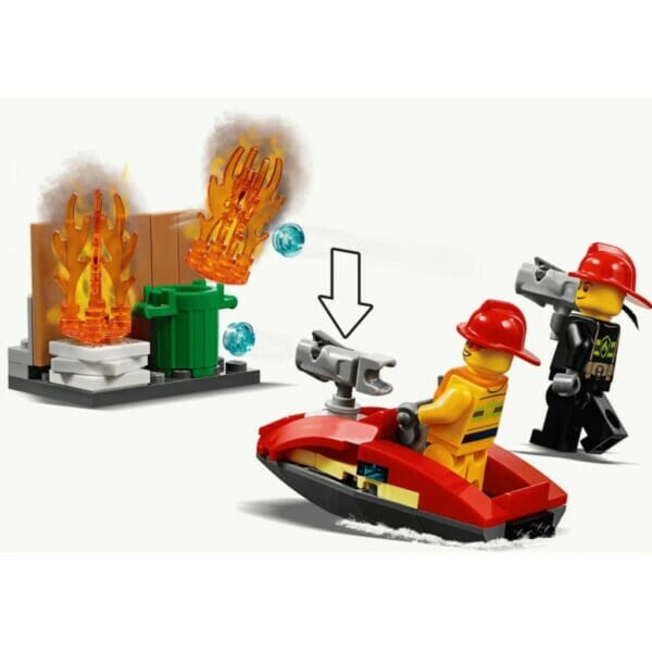 cities fire station with vehicles block set 533 pieces (4)