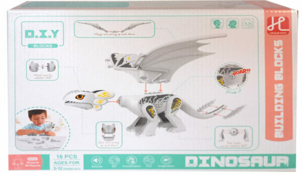 dinosaur building blocks (16 pcs)2
