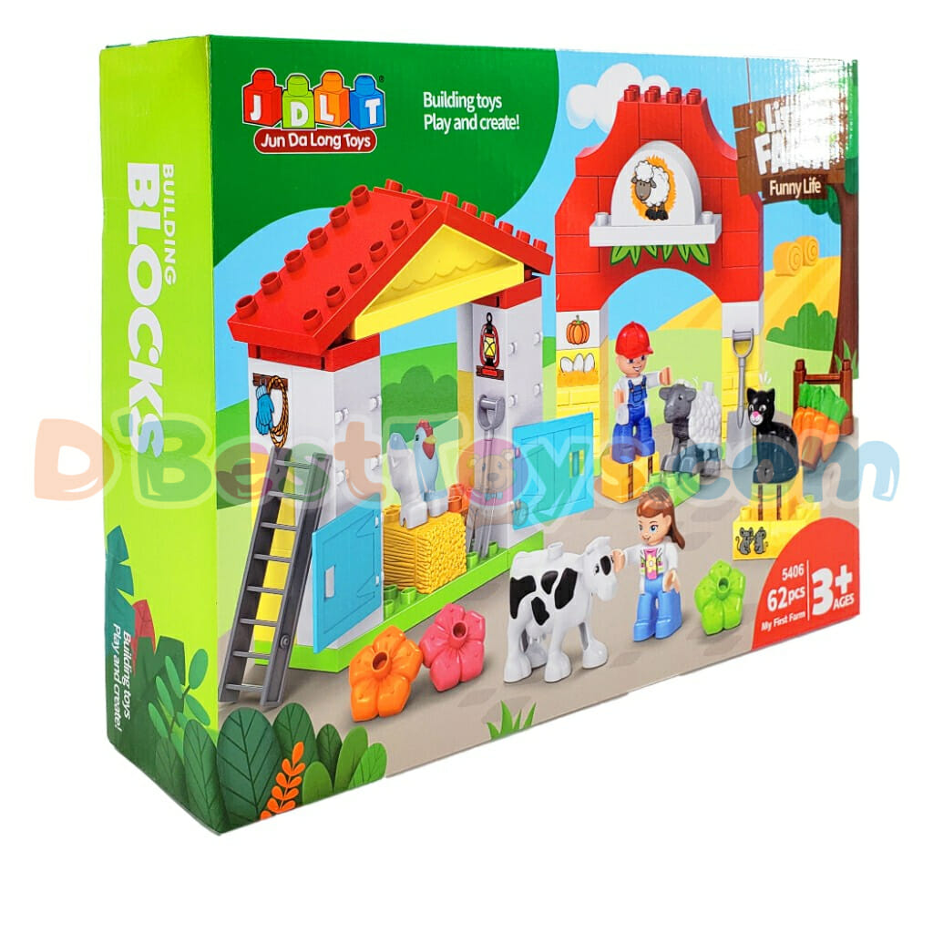 little farm funny life 5406 my first farm (62 pcs) (3)