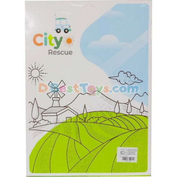 city rescue truck set3